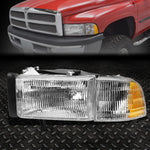 94-02 Dodge Ram Truck 1500 2500 3500 Driver Side Headlight Corner Head Lamp Speed Daddy