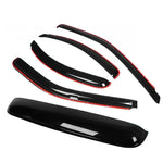 95-00 Contour/Mystique 4Dr Smoke Window+Sun/Moon Roof Visor Shade/Deflector DNA MOTORING