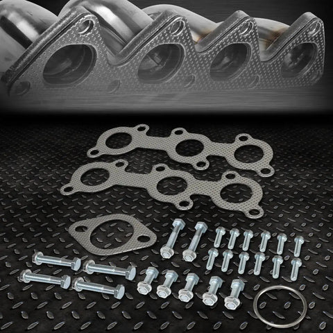 95-04 Toyota Tacoma T-100 3.4L V6 Exhaust Manifold Header Gasket Set W/Bolts Speed Daddy