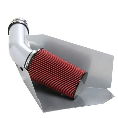 96-00 CHEVY/GMC C/K/TAHOE 5.0L/5.7L POLISHED SILVER AIR INTAKE+HEAT SHIELD DNA MOTORING