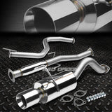 96-00 Honda Civic 3Dr 4" Rolled Muffler Tip Stainless Steel Catback Exhaust Speed Daddy