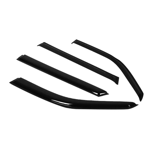 96-03 E320 W210 Wagon Smoke Tint Window Visor Shade/Vent Wind/Rain Deflector DNA MOTORING