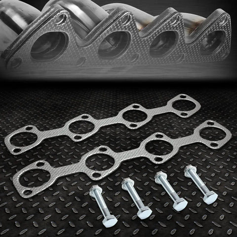 96-04 Ford Mustang 4.6L V8 Sohc Aluminum Exhaust Manifold Header Gasket+Bolt Speed Daddy