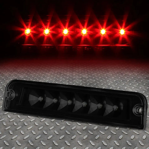 97-06 Jeep Wrangler Tj Led Third 3Rd Tail Brake Light Rear Stop Lamp Tinted Speed Daddy