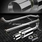 98-02 Accord Cg3-Cg6 F23A Stainless 4" Rolled Tip Muffler Catback Exhaust Speed Daddy