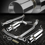 98-02 Accord V6 Cg J30A1 4" Dual Rolled Muffler Tip Racing Catback Exhaust Speed Daddy