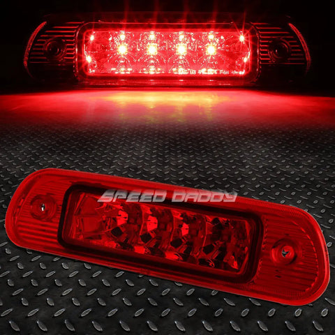 99-04 Jeep Grand Cherokee Wj Led Third 3Rd Tail Brake Light Stop Lamp Red Speed Daddy