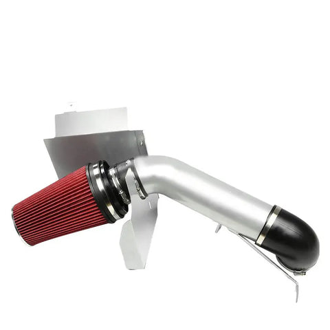 99-06 CHEVY/CADILLAC GMT800 V8 POLISHED SILVER COLD AIR INTAKE+HEAT SHIELD DNA MOTORING