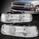 99-06 Chevy Silverado Suburban 1500 2500 Chrome Housing Headlight Head Lamp Speed Daddy