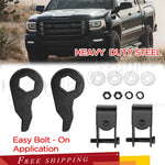 99-07 GMC Chevy Front 1''-3" Lift Kit Forged Torsion Key w/ Shock Extender EB-DRP