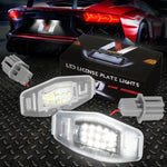 99-22 Honda Accord Civic Acura Mdx Tl Ilx Led License Plate Lights Speed Daddy