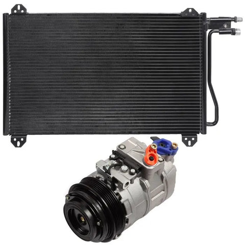 AC Condenser & AC Compressor Cooling Kit 2003-2006 Dodge Sprinter 2500 ECCPP