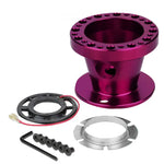 Ae86 Corolla Sw20 Mr2 Mk 4 Purple Full Aluminum Steering Wheel Hub Adaptor DNA MOTORING