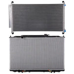 Aluminum Radiator & AC Condenser Cooling Kit 2005-2010 Honda Odyssey ECCPP