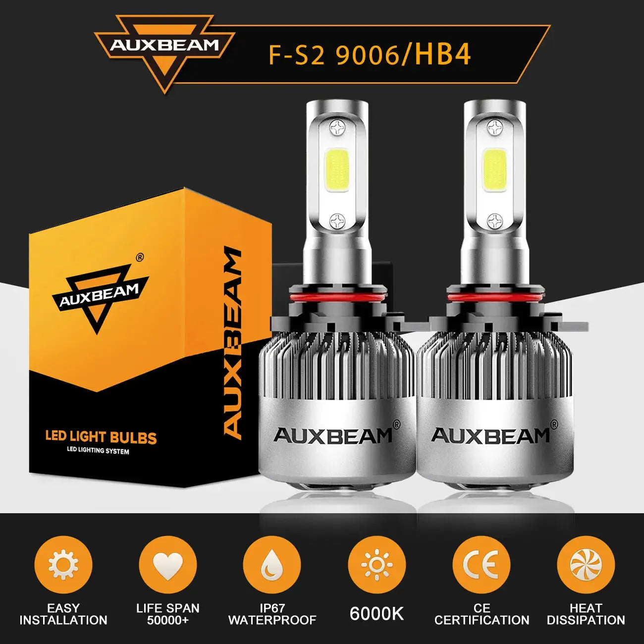 9006 Auto LED Light Bulbs – Auxbeam Led Light