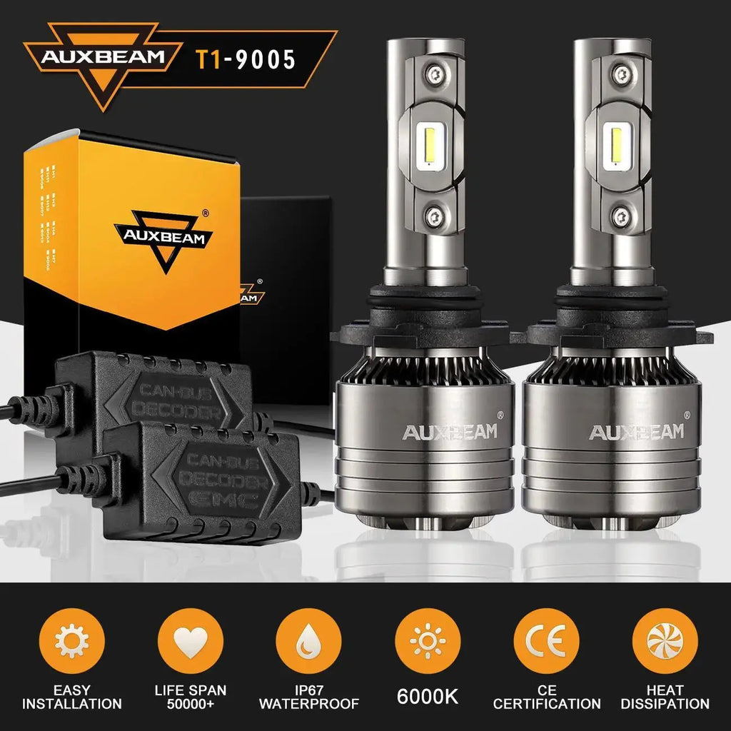 Auxbeam® 9005/HB3 led headlight bulbs