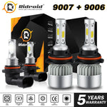 Combo 9007+9006 Led Headlight Fog Bulbs For Dodge Ram 1500 2500 3500 2002-2005 EB-DRP