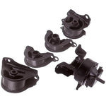 Compatible for Honda Civic 1.6L 1996-2000 A6520 Transmission Engine Motor Mount 5pcs Kit MAXPEEDINGRODS