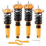 Compatible for Mazda Miata MX5 MX-5 NA NB 1989-2005 Adj. Damper Golden Coilovers Struts suspension kit MaxpeedingRods