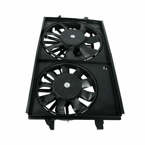 Dual AC Radiator Condenser Cooling Fan For Chevrolet Malibu Pontiac Saturn Aura SILICONEHOSEHOME