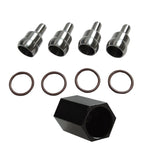 Fits 6.0 6.0L Ford Diesel Fuel Oil Rail Puck Connector Leak Repair Kit With Tool BLACKHORSERACING