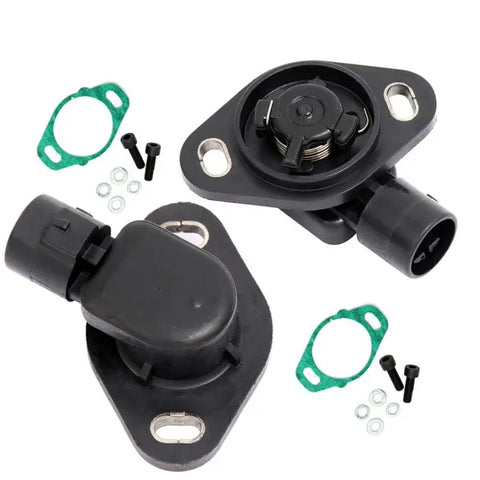 For 1988-1989 Acura Integra D16A1 Set of 2 Throttle Position Sensor TPS ECCPP