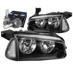 For 1992-2000 Lexus Sc300 Sc400 Led Drl Chrome Projector Headlight Lamps+Tools DNA MOTORING