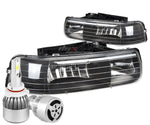 For 2002-2003 Lexus Es300 2004 Es330 Pair Oe Style Headlight Lamps Black Clear DNA MOTORING