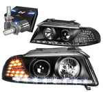 For 2007-2011 Honda Crv Chrome Housing Clear Side Projector Headlight Headlamps DNA MOTORING