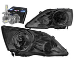For 2011-2020 Sienna Xl30 Headlight Lamps W/Led Hid Kit+Cooling Fan Black/Clear DNA MOTORING