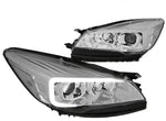 For 2013-2016 Ford Escape Led Drl Projector Headlight Headlamps Chrome Housing DNA MOTORING