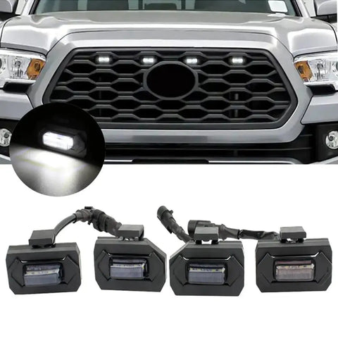 For 2020 2021 2022 Toyota Tacoma Trd Offroad Sport Raptor Style Led Grill Lights EB-DRP