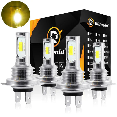 For Hyundai Sonata 2011-2014 Led Headlight High Low Beam Light Bulb Combo 3000K EB-DRP