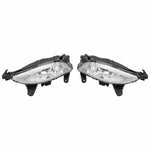 Front Bumper Halogen Clear Fog Lights Lamps For 2011-2013 Hyundai Sonata F1 RACING