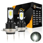 H7 Led Headlight Bulb High Low Beam 6500K Cool White Super Bright Conversion Kit EB-DRP