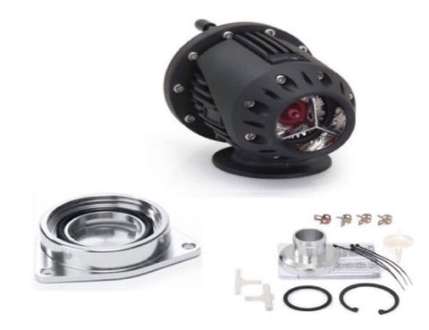 Dodge Neon SRT-4 SSQV Blow Off Valve BOV Kit With Direct Fit Adapter Billet 2.4L JackSpania Racing