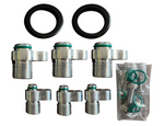 K Swap K20 K24 K Series AC Fittings Adapters For Custom Line Air Conditioning JackSpania Racing