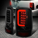 [Led C-Tube Bar]00-06 Suburban Tahoe Yukon Xl Tail Light Brake Lamps Tinted Speed Daddy