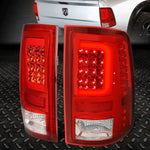 [Led C-Tube Bar]09-17 Ram 1500 2500 3500 Tail Light Rear Stop Brake Lamp Red Speed Daddy