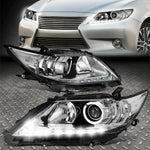 [Led Drl]13-15 Lexus Es300H Es350 Oe Style Projector Headlights Chrome/Clear Speed Daddy