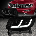 [Led Drl]14-16 Jeep Grand Cherokee Projector Headlight/Lamps Tinted/Clear Speed Daddy