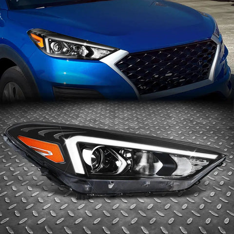 [Led Drl]19-21 Tucson Oe Style Right Passenger Side Projector Headlight Lamp Speed Daddy