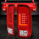 [Led L-Tube Bar]08-16 Ford F250 F350 Super Duty Tail Light Brake Lamp Red Speed Daddy