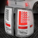 [Led L-Tube Bar]09-17 Ram 1500 2500 3500 Rear Tail Brake Light Lamp Chrome Speed Daddy