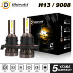 Mini H13 9008 Led Headlight Bulb For Ford F-150 2004-2014 High Low Beam 6000K EB-DRP