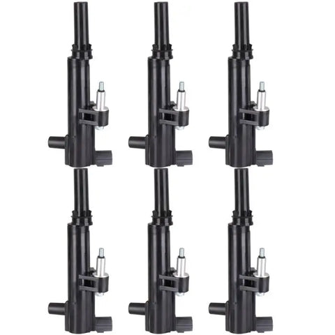 Pack of 6 Ignition Coils for Dodge Dakota Nitro Ram 1500 Mitsubishi ECCPP