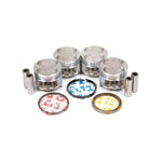 Pistons w/ Rings @STD fit 88-95 Honda Civic Del Sol CRX 1.5 D15B1 D15B2 D15B7 MIZUMOAUTO