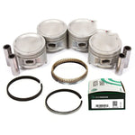 Pistons w/ USA Rings fit 83-89 Nissan 720 D21 Pathfinder Van 2.4L Z24 Z24i MIZUMOAUTO