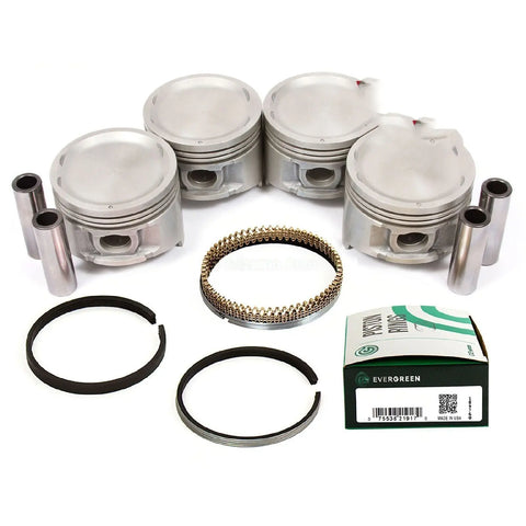 Pistons w/ USA Rings fit 83-89 Nissan 720 D21 Pathfinder Van 2.4L Z24 Z24i MIZUMOAUTO