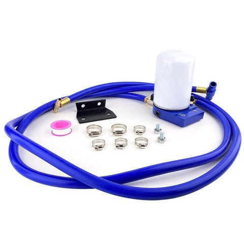 08-10 Ford 6.4L Powerstroke Coolant Filtration Kit - Blue SPELAB